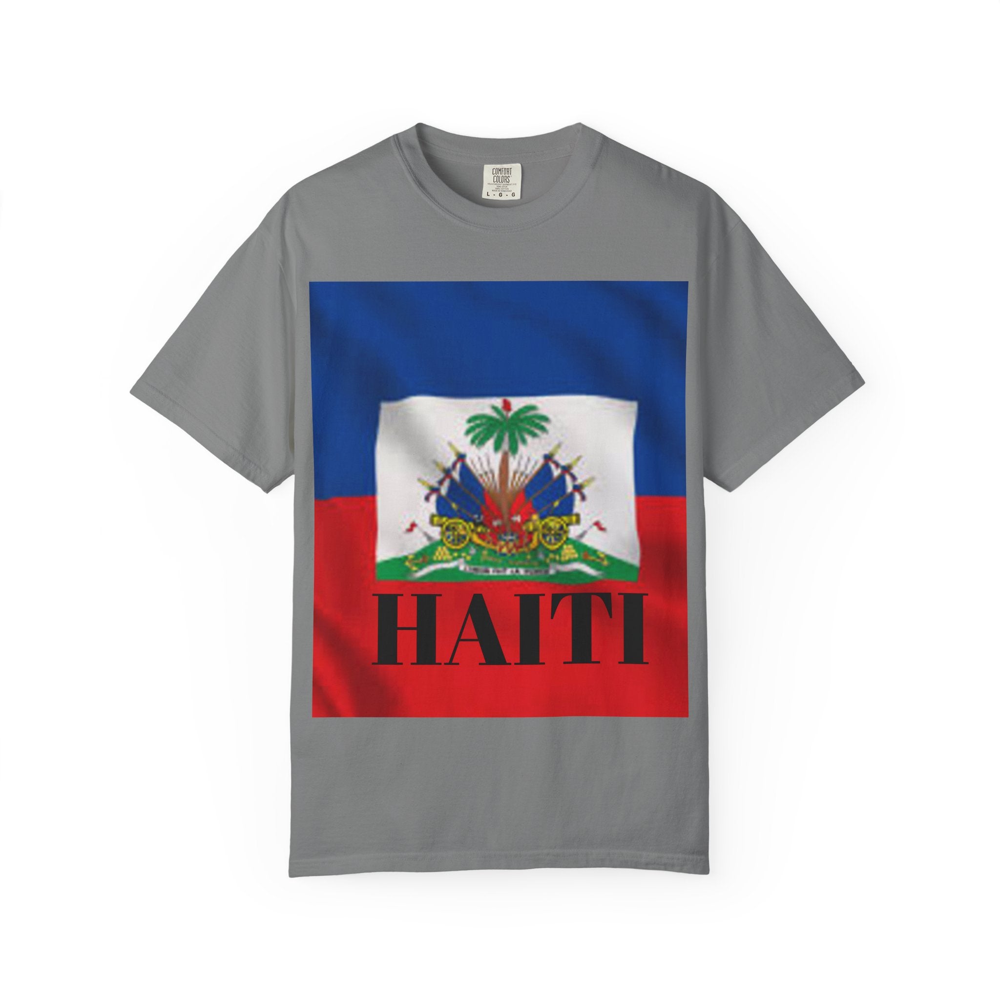 Haiti Flag T-Shirt — Haitian Crest Graphic Tee