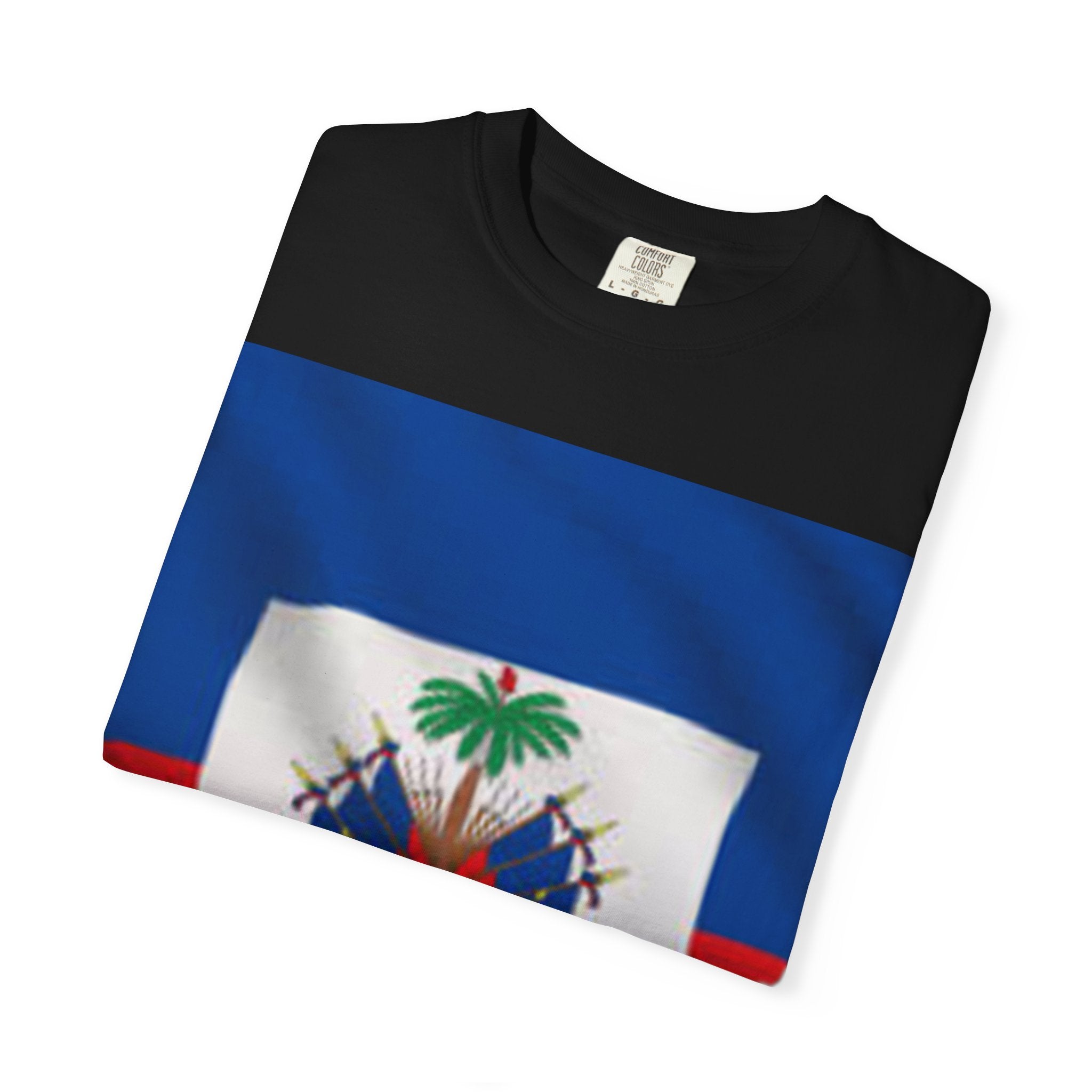 Haiti Flag T-Shirt — Haitian Crest Graphic Tee