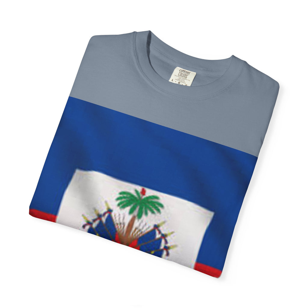 Haiti Flag T-Shirt — Haitian Crest Graphic Tee