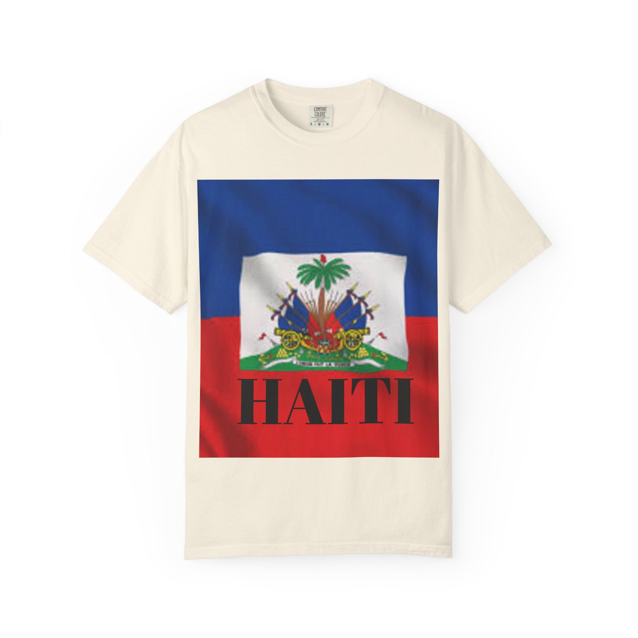 Haiti Flag T-Shirt — Haitian Crest Graphic Tee
