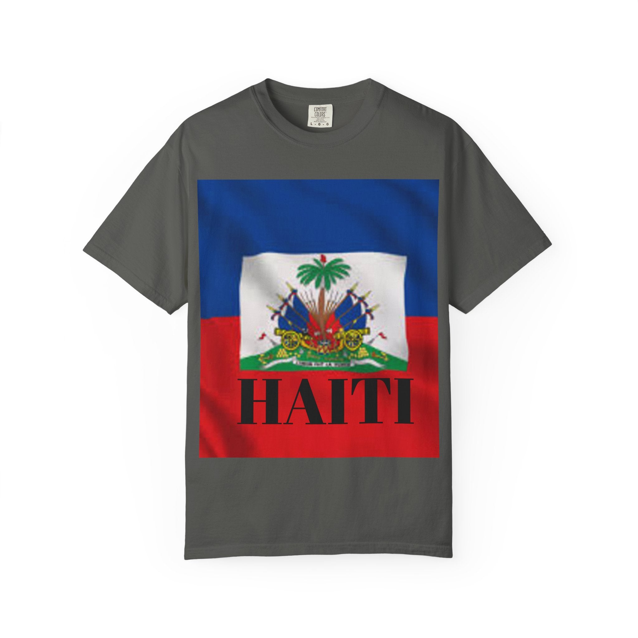 Haiti Flag T-Shirt — Haitian Crest Graphic Tee