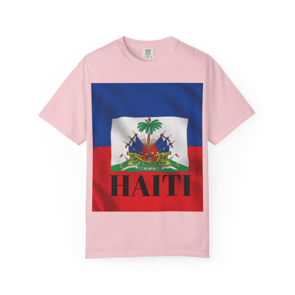 Haiti Flag T-Shirt — Haitian Crest Graphic Tee