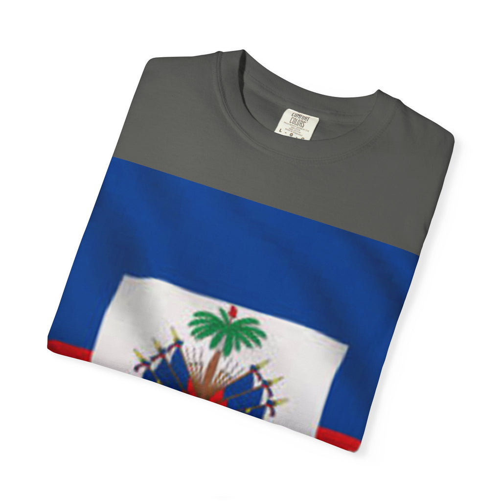 Haiti Flag T-Shirt — Haitian Crest Graphic Tee