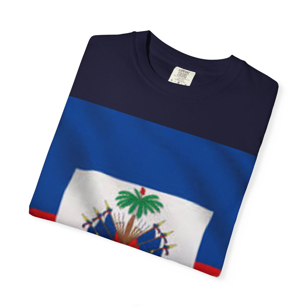 Haiti Flag T-Shirt — Haitian Crest Graphic Tee
