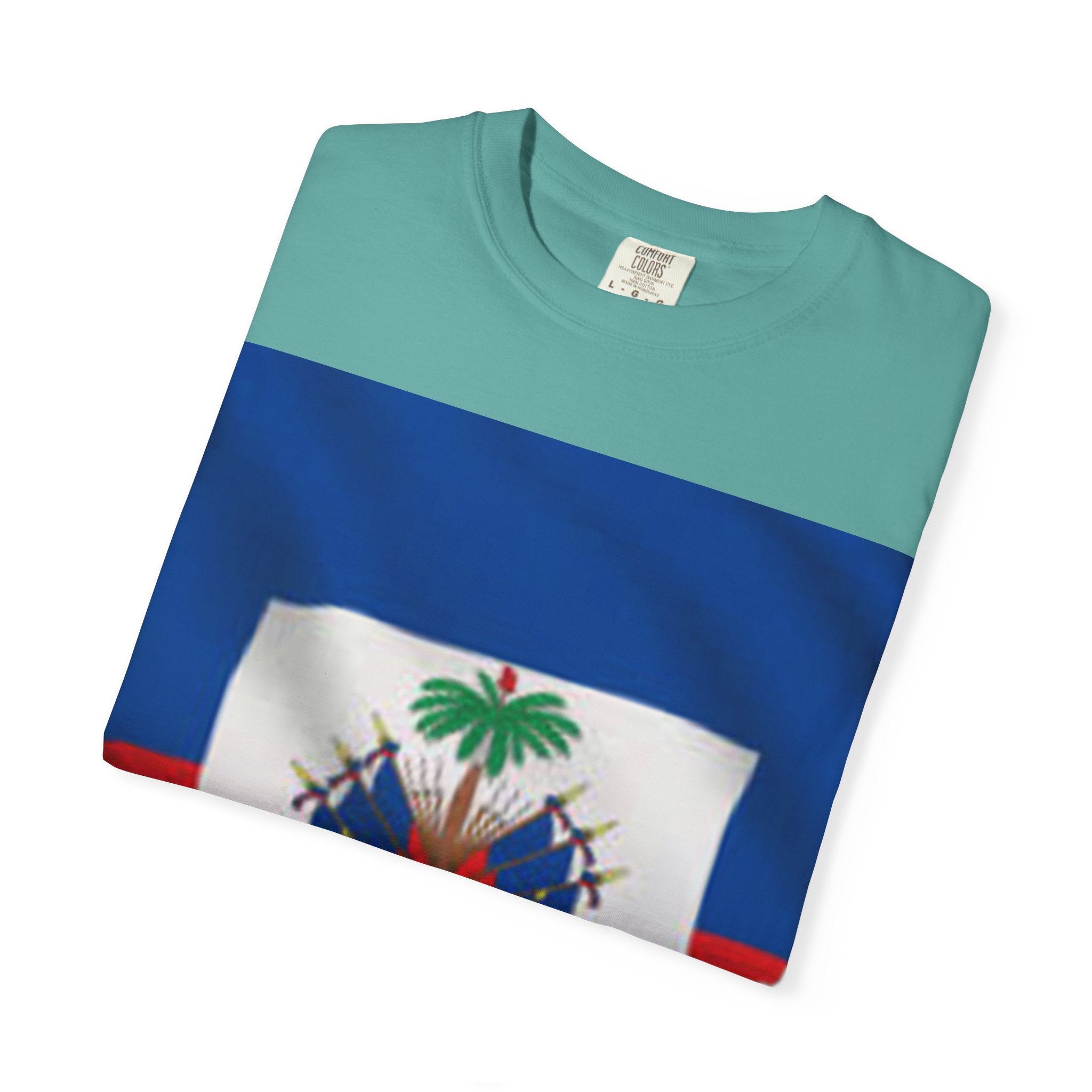 Haiti Flag T-Shirt — Haitian Crest Graphic Tee