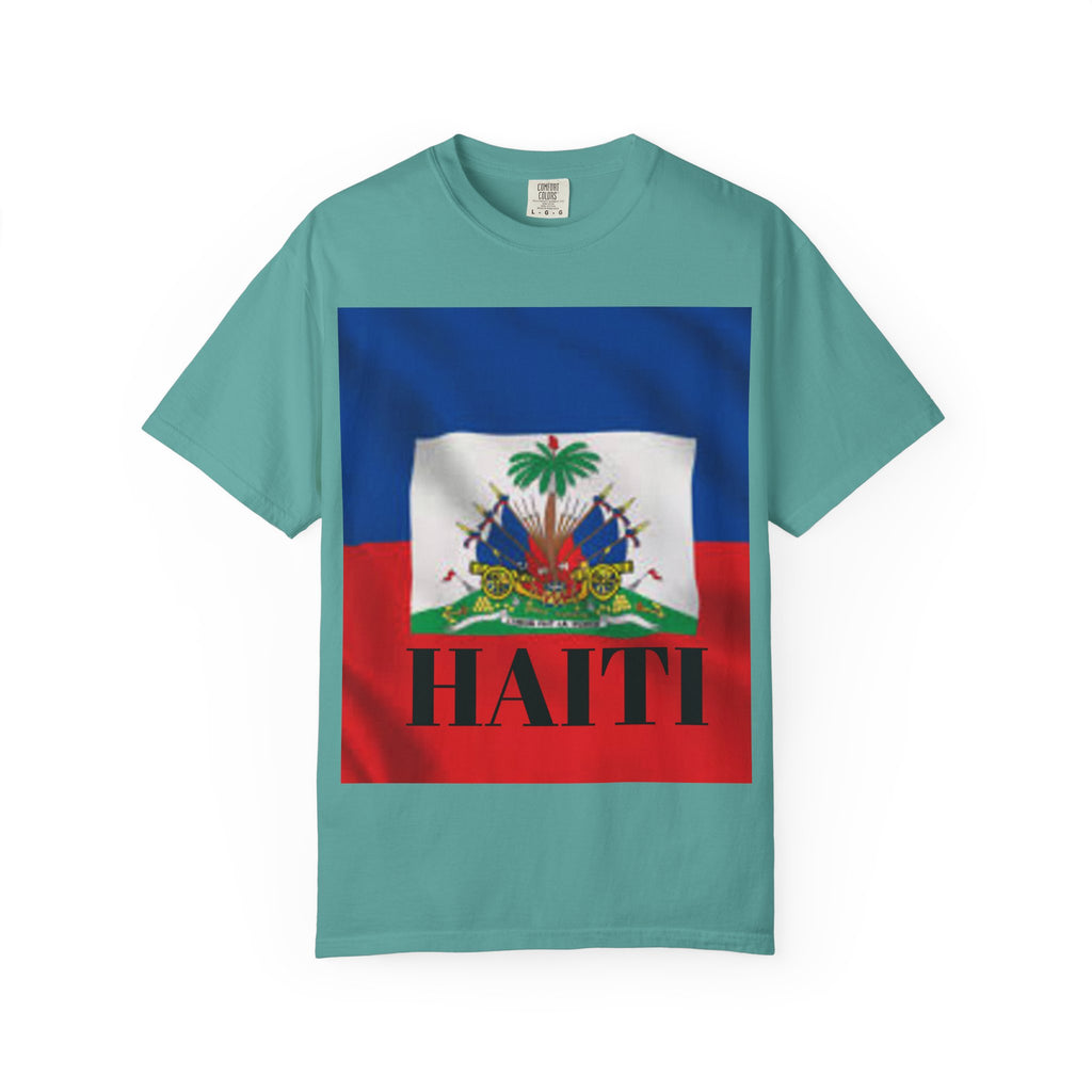 Haiti Flag T-Shirt — Haitian Crest Graphic Tee