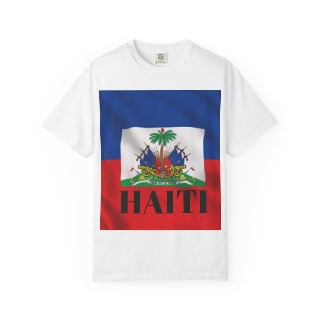 Haiti Flag T-Shirt — Haitian Crest Graphic Tee