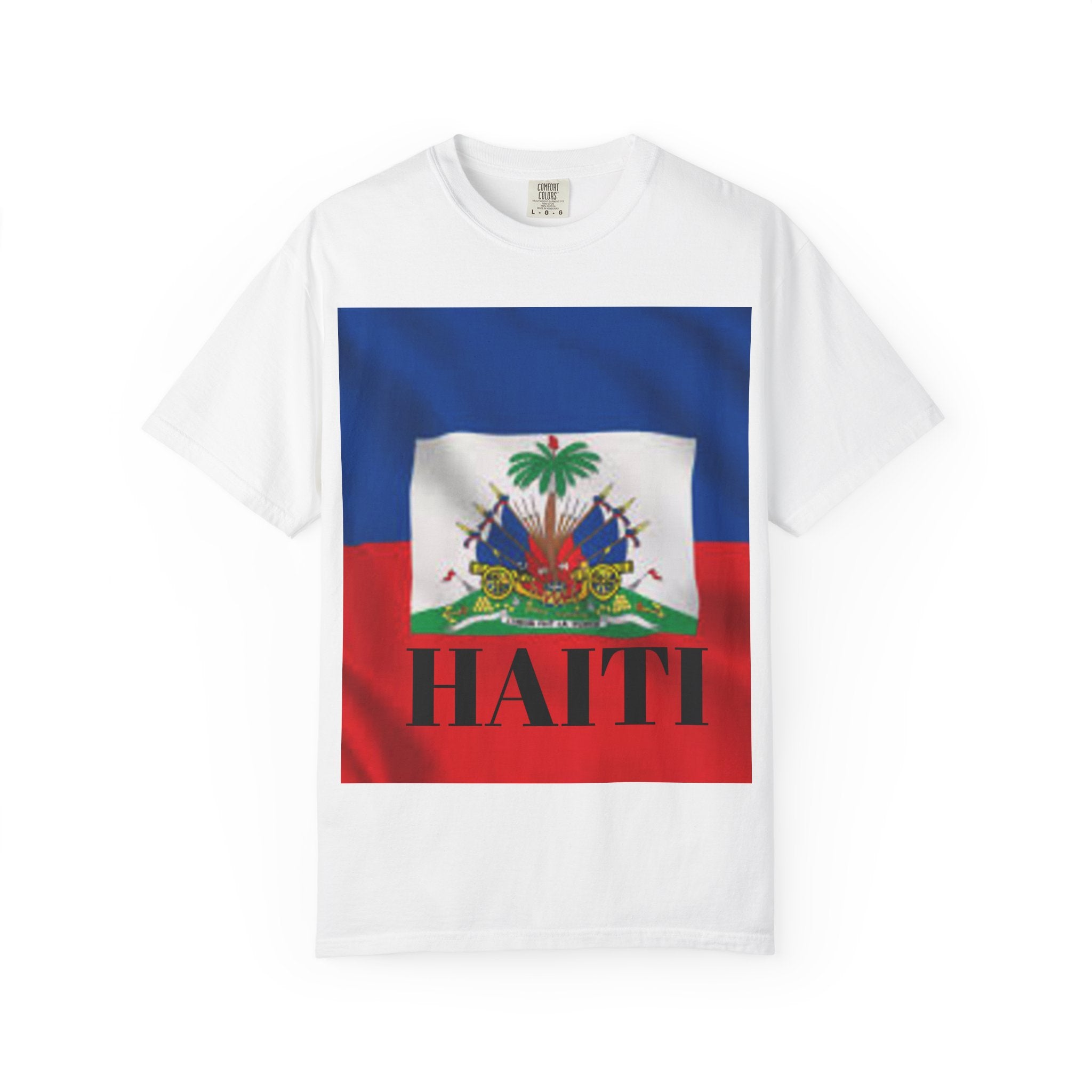 Haiti Flag T-Shirt — Haitian Crest Graphic Tee