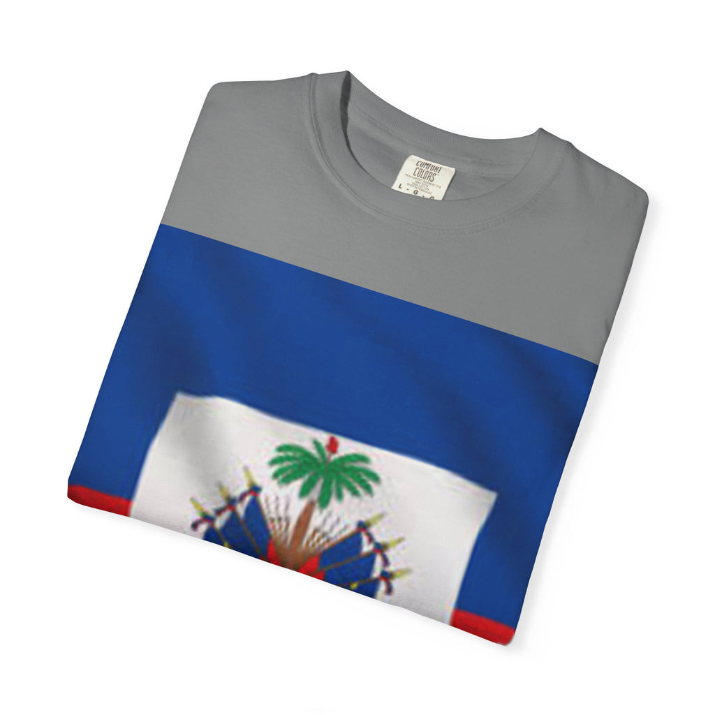 Haiti Flag T-Shirt — Haitian Crest Graphic Tee