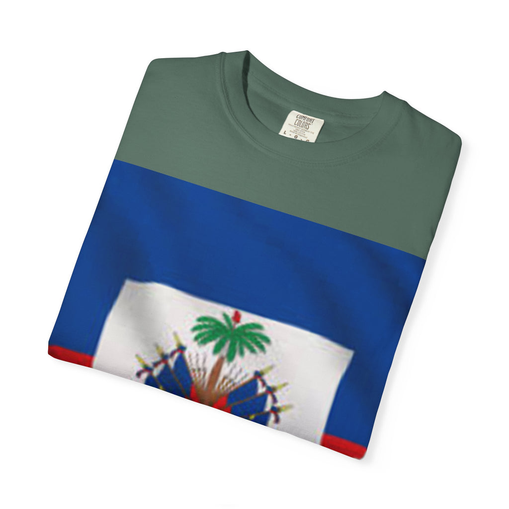 Haiti Flag T-Shirt — Haitian Crest Graphic Tee