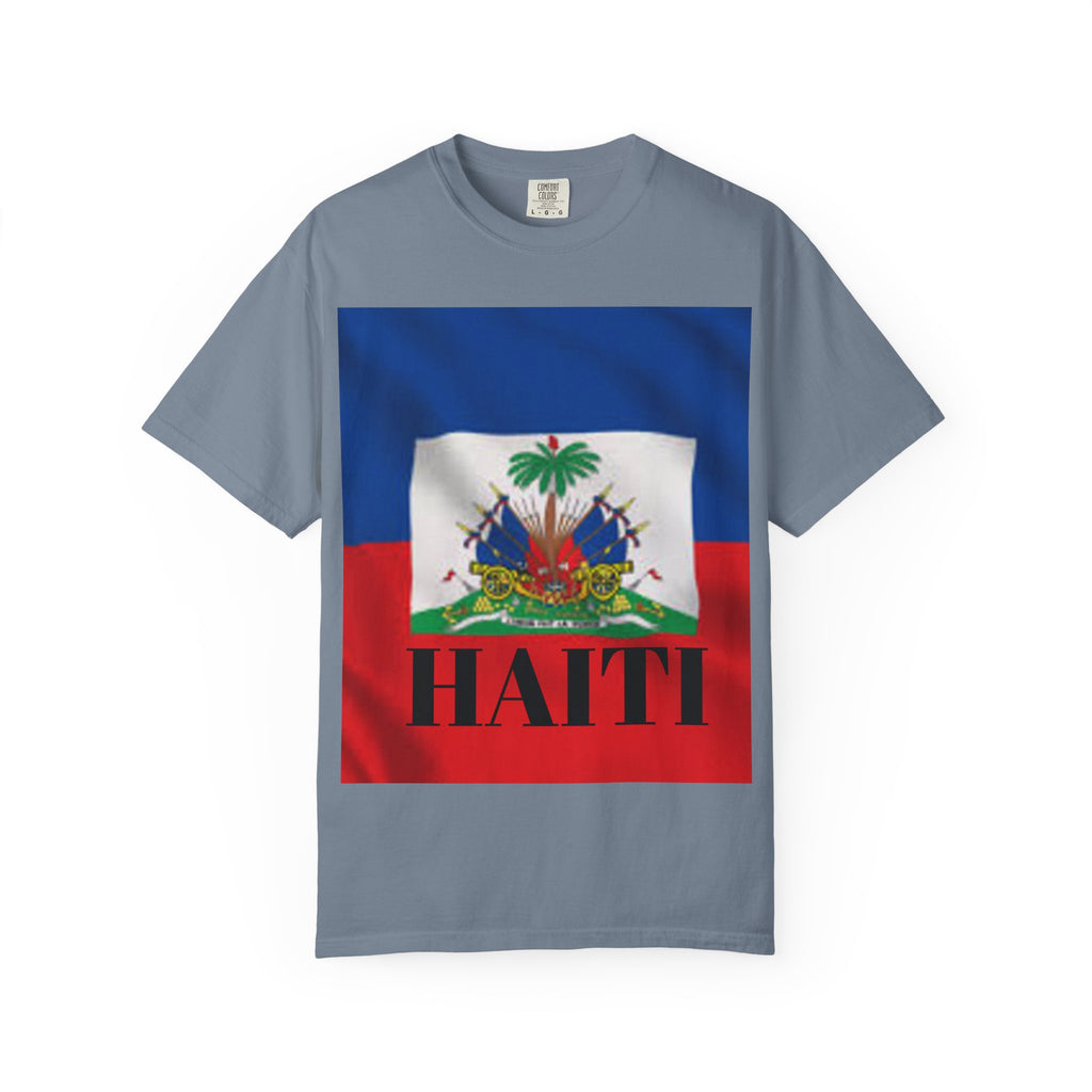 Haiti Flag T-Shirt — Haitian Crest Graphic Tee