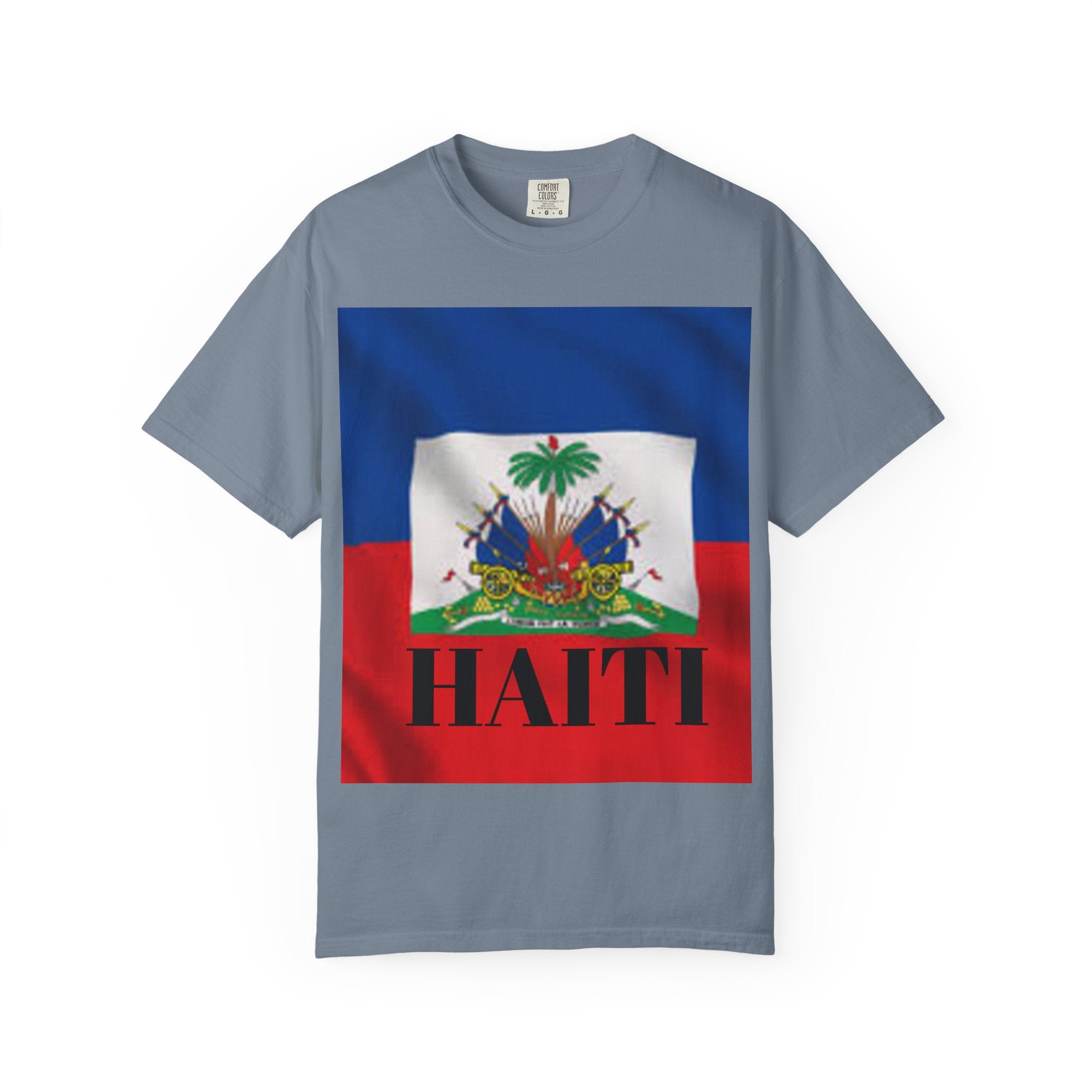 Haiti Flag T-Shirt — Haitian Crest Graphic Tee