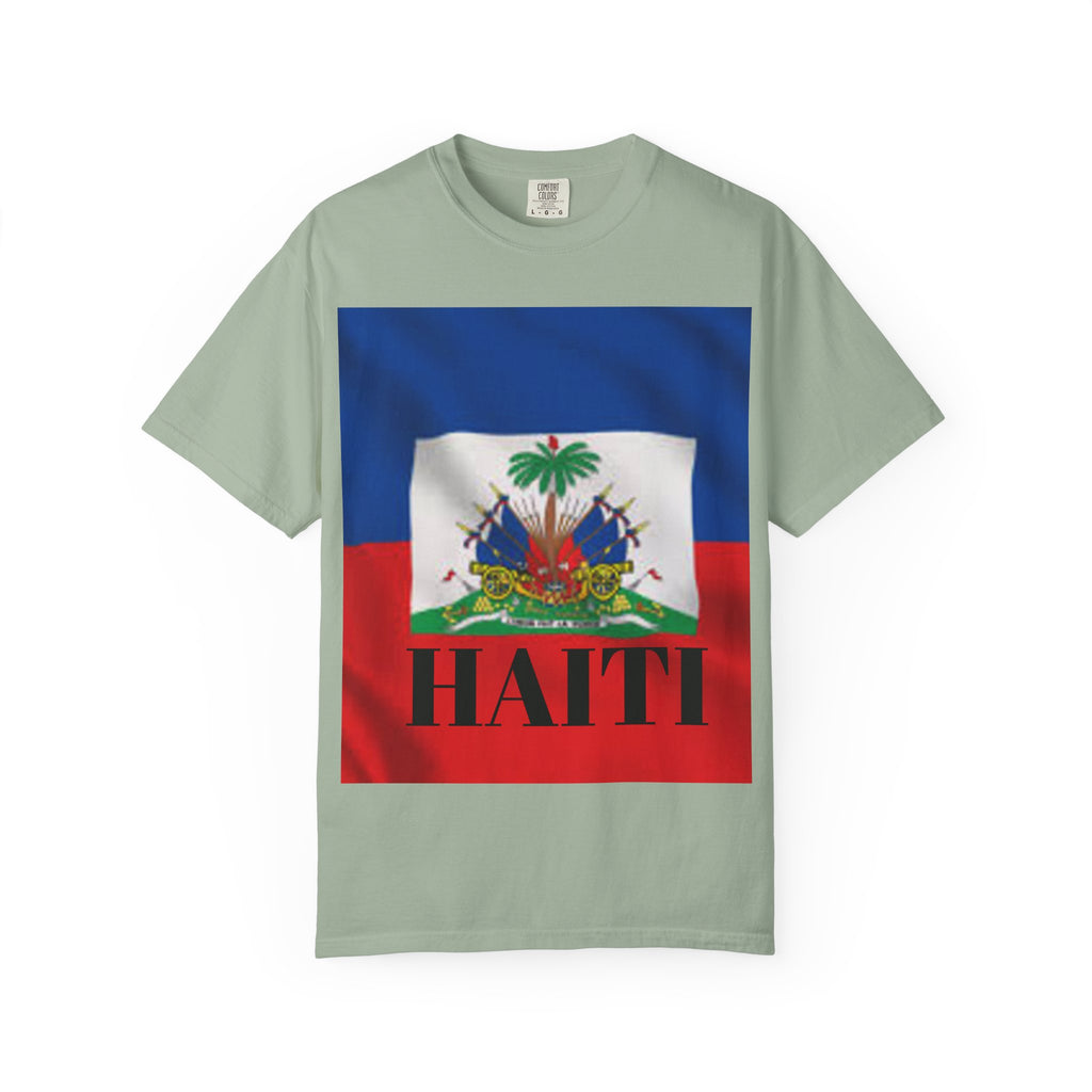 Haiti Flag T-Shirt — Haitian Crest Graphic Tee