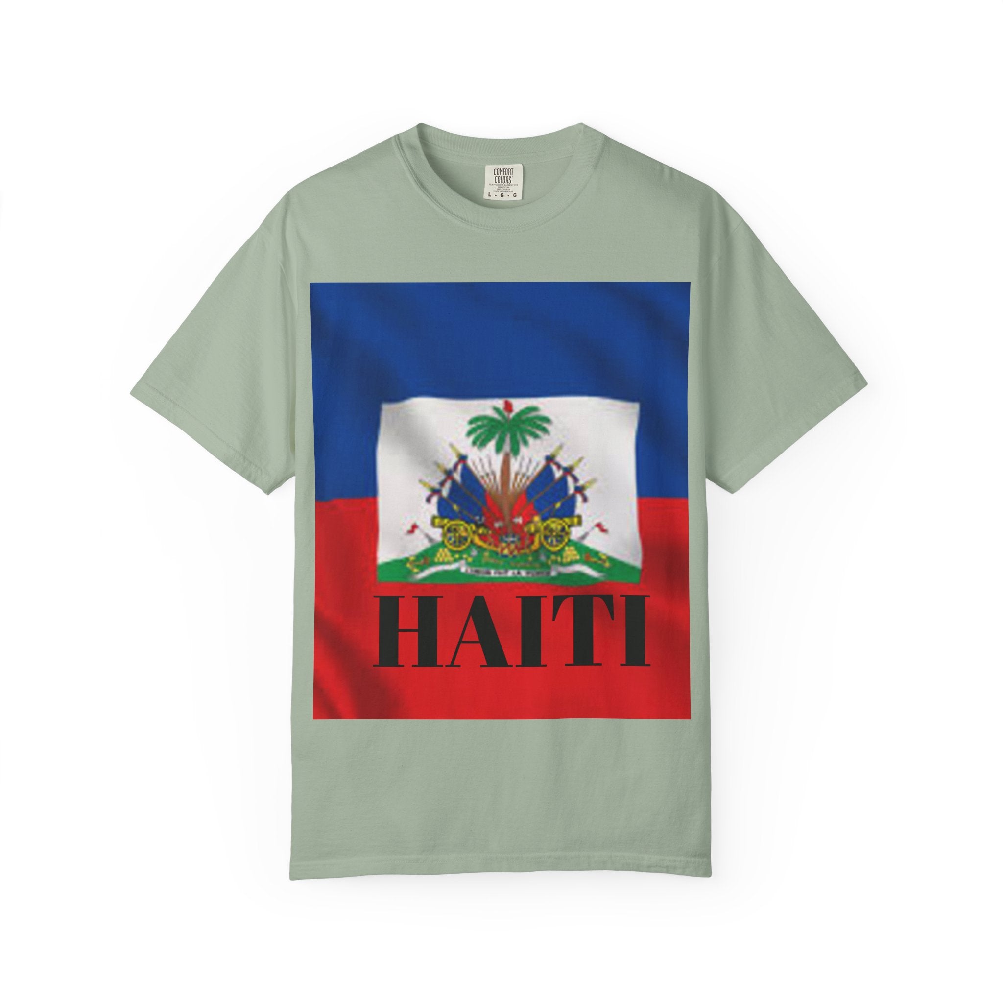 Haiti Flag T-Shirt — Haitian Crest Graphic Tee