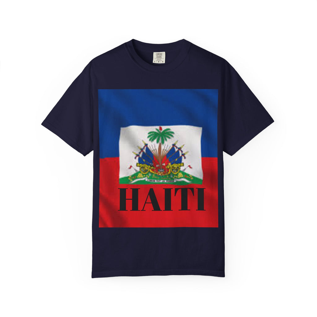 Haiti Flag T-Shirt — Haitian Crest Graphic Tee
