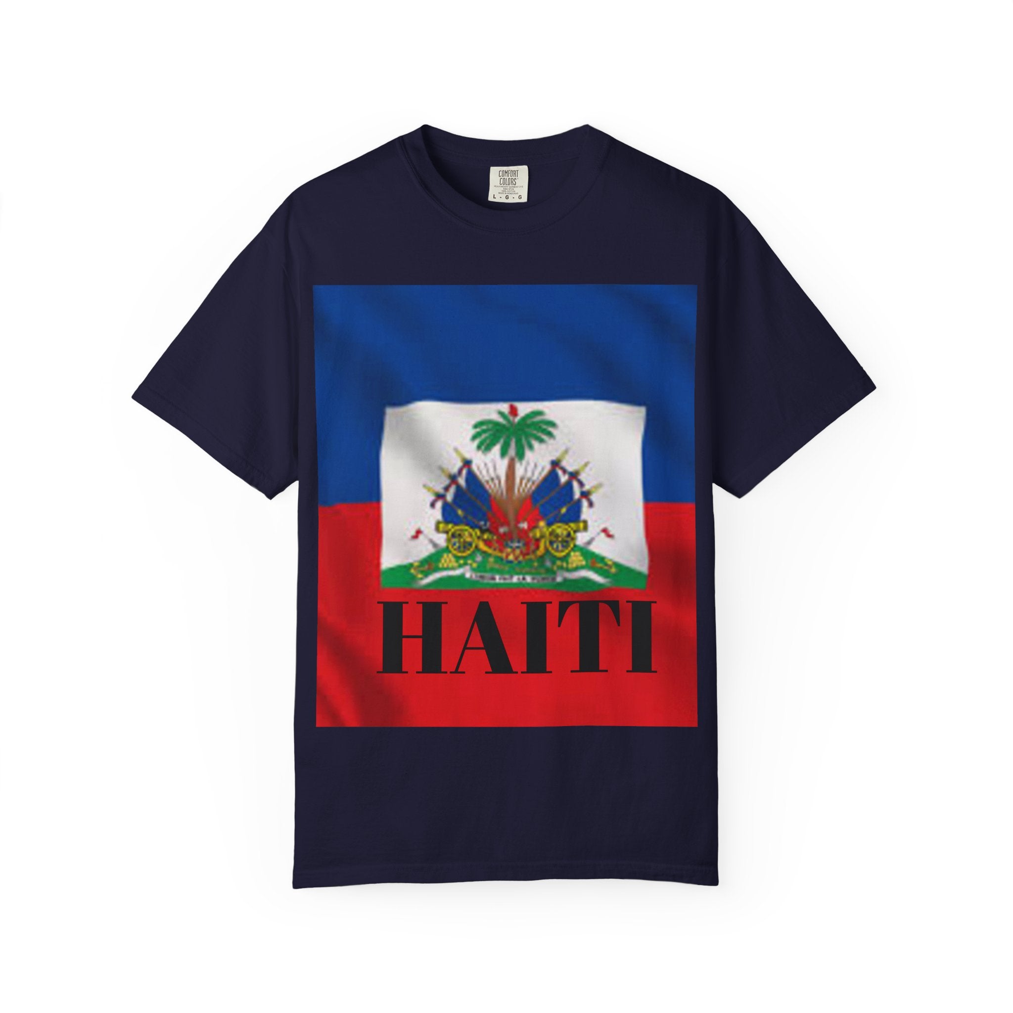 Haiti Flag T-Shirt — Haitian Crest Graphic Tee