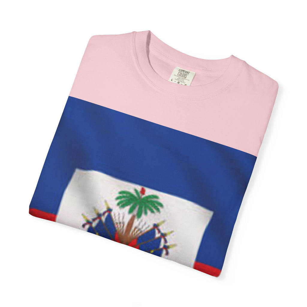 Haiti Flag T-Shirt — Haitian Crest Graphic Tee