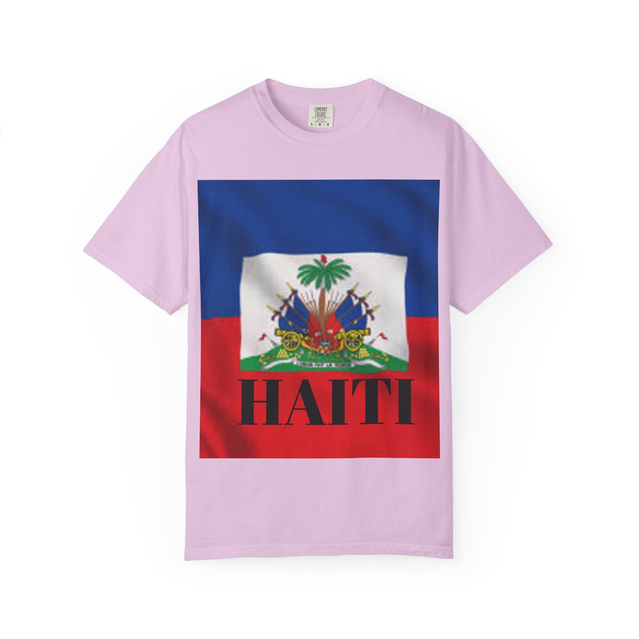 Haiti Flag T-Shirt — Haitian Crest Graphic Tee