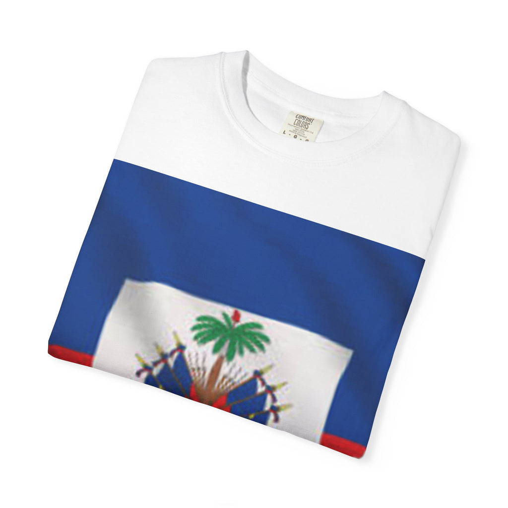 Haiti Flag T-Shirt — Haitian Crest Graphic Tee