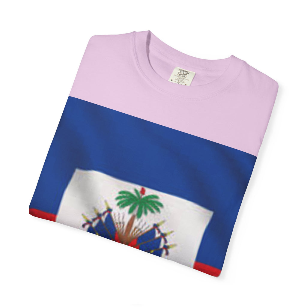 Haiti Flag T-Shirt — Haitian Crest Graphic Tee