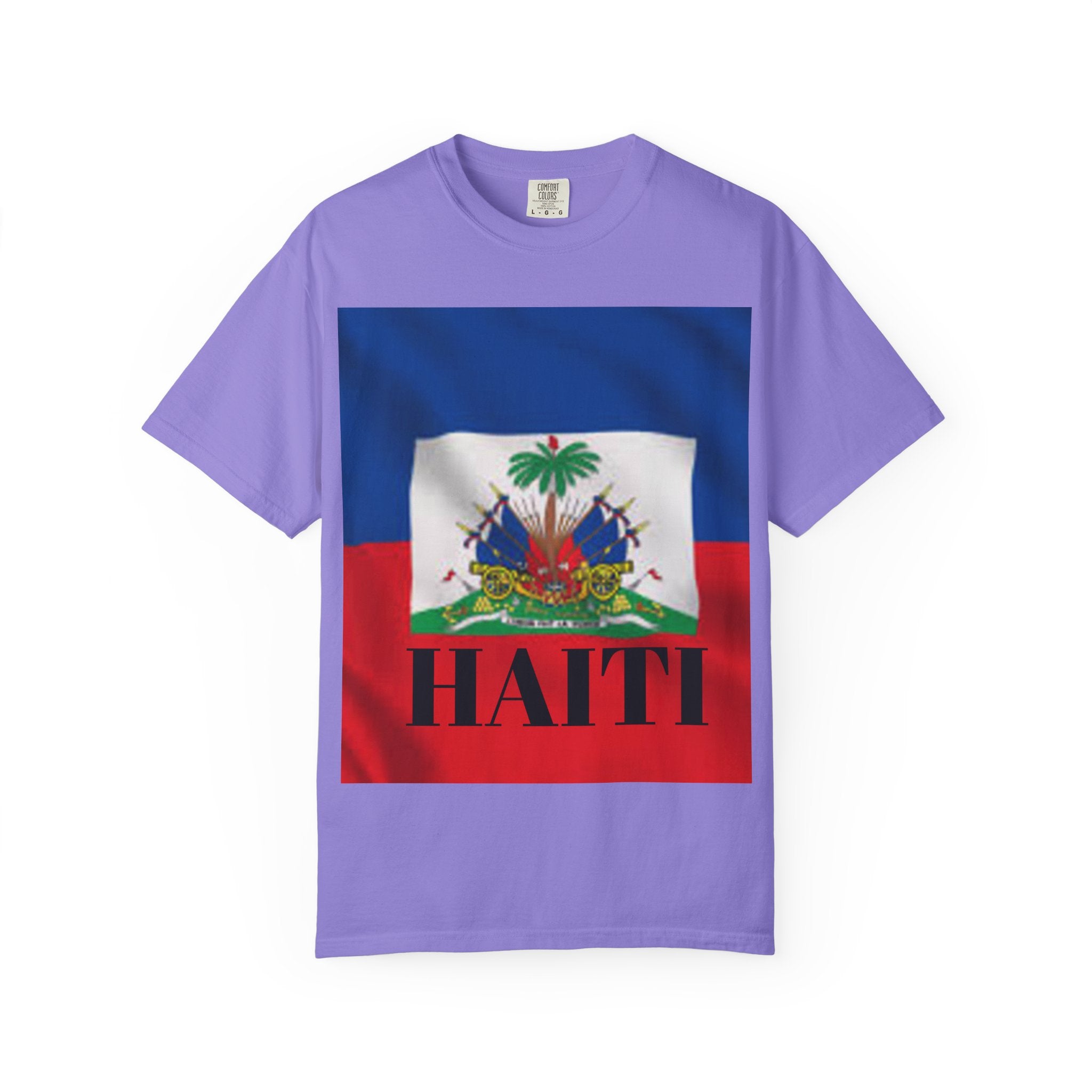 Haiti Flag T-Shirt — Haitian Crest Graphic Tee